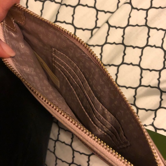 Kate Spade New York Rose Gold Leather Wristlet - Picture 4 of 5